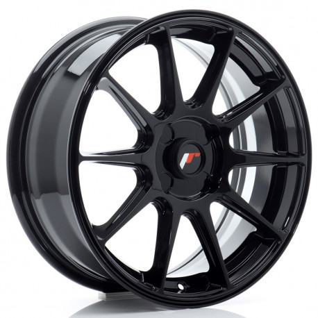 Cerchi in lega Japan Racing Jr11 7.0x17 Gloss Black