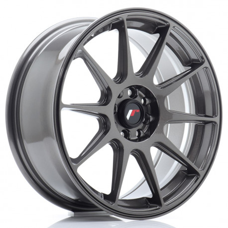 Cerchi in lega Japan Racing Jr11 7.25x17 Hyper Gray