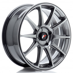 Cerchi in lega Japan Racing Jr11 7.5x18 Hyper Black