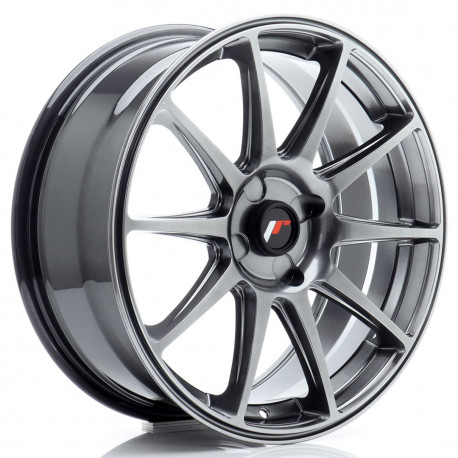 Cerchi in lega Japan Racing Jr11 7.5x18 Hyper Black
