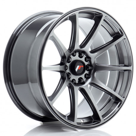 Cerchi in lega Japan Racing Jr11 9.5x18 Hyper Black