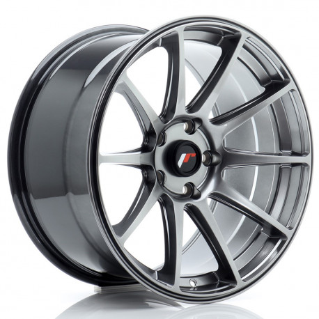 Cerchi in lega Japan Racing Jr11 9.5x18 Hyper Black
