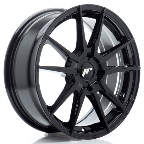 Cerchi in lega Japan Racing Jr21 7.0x17 Gloss Black