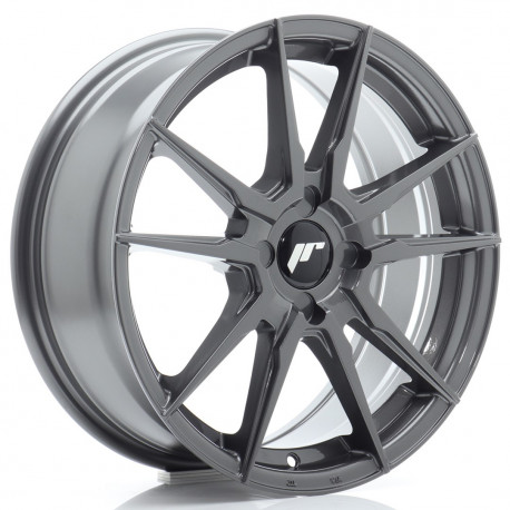 Cerchi in lega Japan Racing Jr21 7.0x17 Hyper Gray