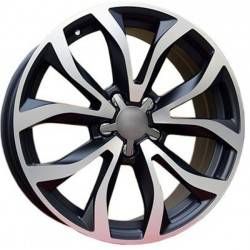 A6 7.5x18 Black Machined