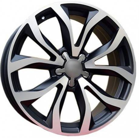 A6 7.5x18 Black Machined