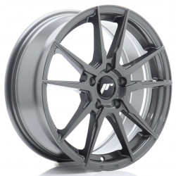 Cerchi in lega Japan Racing Jr21 7.0x17 Hyper Gray