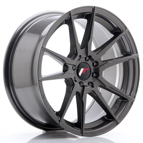Cerchi in lega Japan Racing Jr21 8.0x17 Hyper Gray