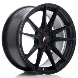 Cerchi in lega Japan Racing Jr21 8.0x17 Matt Black