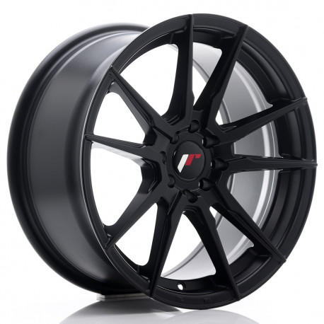 Cerchi in lega Japan Racing Jr21 8.0x17 Matt Black