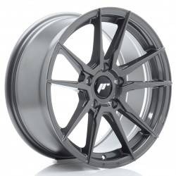 Cerchi in lega Japan Racing Jr21 8.0x17 Hyper Gray