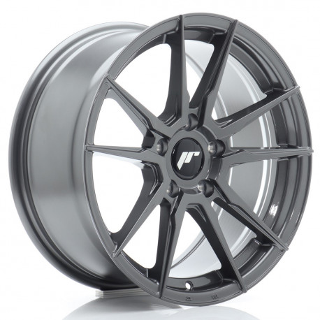 Cerchi in lega Japan Racing Jr21 8.0x17 Hyper Gray