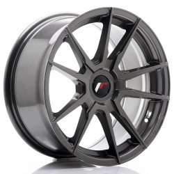 Cerchi in lega Japan Racing Jr21 8.0x17 Hyper Gray
