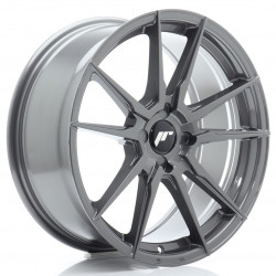 Cerchi in lega Japan Racing Jr21 8.0x18 Hyper Gray