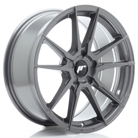 Cerchi in lega Japan Racing Jr21 8.0x18 Hyper Gray