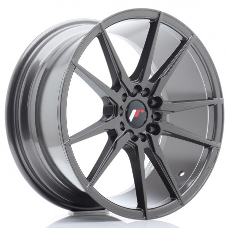 Cerchi in lega Japan Racing Jr21 8.5x18 Hyper Gray