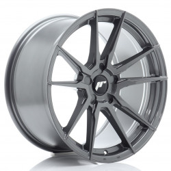 Cerchi in lega Japan Racing Jr21 9.5x18 Hyper Gray