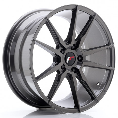 Cerchi in lega Japan Racing Jr21 8.5x19 Hyper Gray