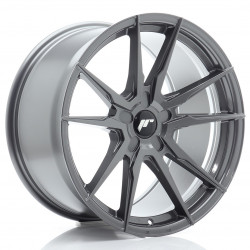 Cerchi in lega Japan Racing Jr21 9.5x19 Hyper Gray