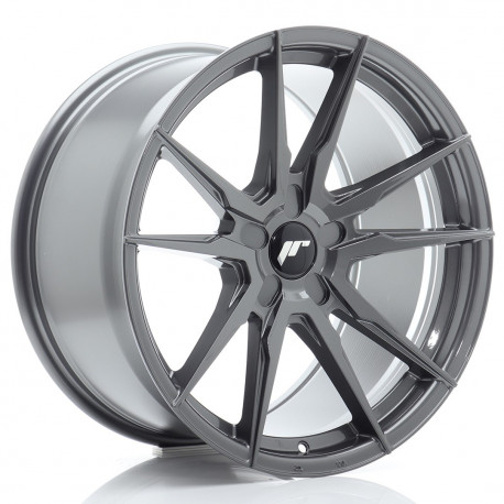 Cerchi in lega Japan Racing Jr21 9.5x19 Hyper Gray