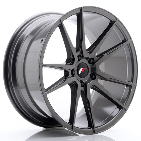 Cerchi in lega Japan Racing Jr21 10.0x20 Hyper Gray