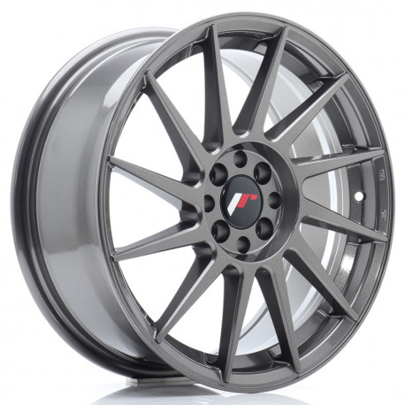 Cerchi in lega Japan Racing Jr22 7.0x17 Hyper Gray
