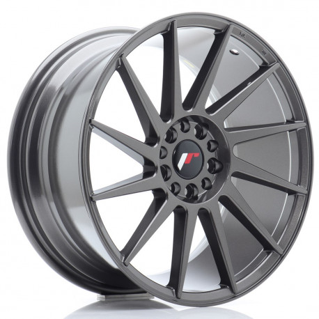 Cerchi in lega Japan Racing Jr22 8.5x18 Hyper Gray