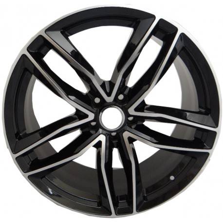 RS6 8.0x18 Black Polished
