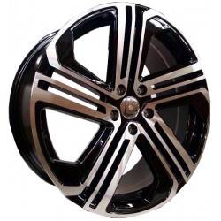 Golf R 400 8.0x18 Black Pol