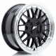 Cerchi in lega Japan Racing Jr23 7.0x16 Gloss Black w/Machined Lip