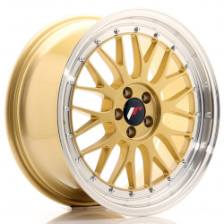 Cerchi in lega Japan Racing Jr23 8.5x18 Gold w/Machined Lip