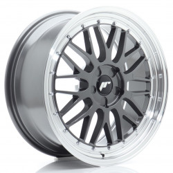Cerchi in lega Japan Racing Jr23 8.5x19 Hyper Gray w/Machined Lip