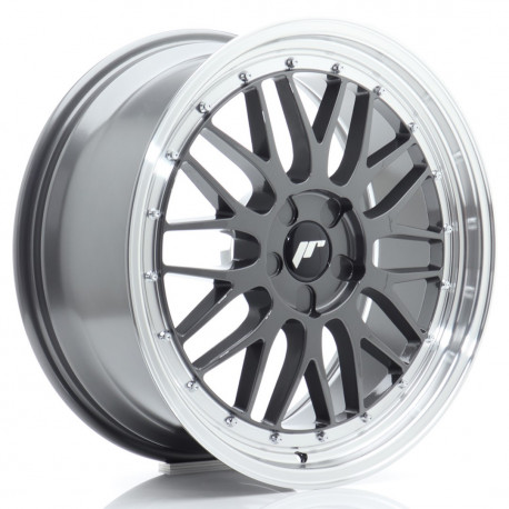 Cerchi in lega Japan Racing Jr23 8.5x19 Hyper Gray w/Machined Lip