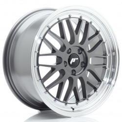 Cerchi in lega Japan Racing Jr23 8.5x19 Hyper Gray w/Machined Lip