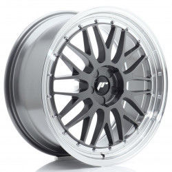 Cerchi in lega Japan Racing Jr23 9.0x20 Hyper Gray w/Machined Lip