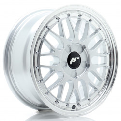 Cerchi in lega Japan Racing Jr23 7.0x16 Hyper Silver w/Machined Lip