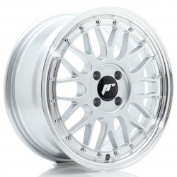 Cerchi in lega Japan Racing Jr23 8.0x16 Hyper Silver w/Machined Lip