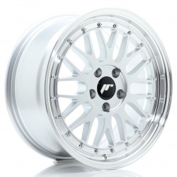 Cerchi in lega Japan Racing Jr23 8.0x17 Hyper Silver w/Machined Lip