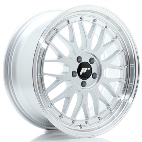 Cerchi in lega Japan Racing Jr23 8.5x18 Hyper Silver w/Machined Lip