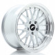 Cerchi in lega Japan Racing Jr23 9.5x18 Hyper Silver w/Machined Lip