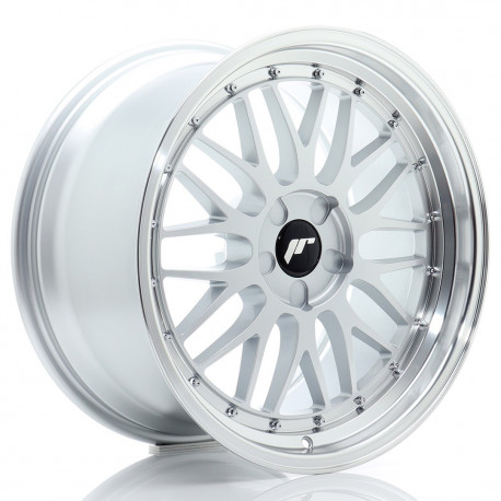 Cerchi in lega Japan Racing Jr23 9.0x19 Hyper Silver w/Machined Lip