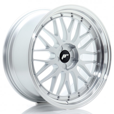 Cerchi in lega Japan Racing Jr23 10.5x20 Hyper Silver w/Machined Lip