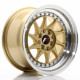 Cerchi in lega Japan Racing Jr26 8.0x15 Gold w/Machined Lip
