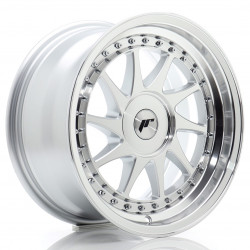 Cerchi in lega Japan Racing Jr26 8.0x16 Silver Machined Face