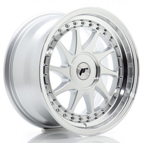 Cerchi in lega Japan Racing Jr26 8.0x16 Silver Machined Face