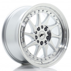 Cerchi in lega Japan Racing Jr26 8.0x17 Silver Machined Face