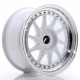 Cerchi in lega Japan Racing Jr26 9.0x17 White w/Machined Lip
