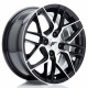 Cerchi in lega Japan Racing Jr28 7.0x15 Gloss Black Machined Face
