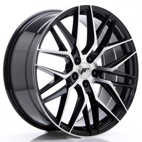 Cerchi in lega Japan Racing Jr28 8.5x20 Gloss Black Machined Face