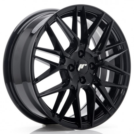 Cerchi in lega Japan Racing Jr28 7.0x17 Glossy Black